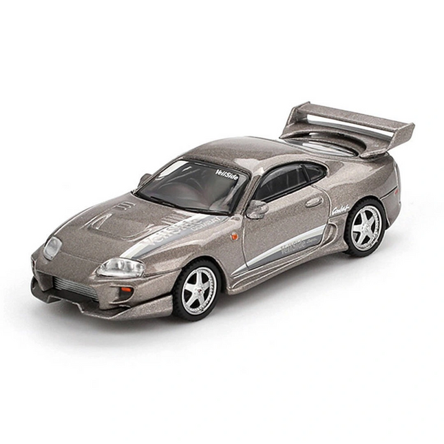 Mini GT 1/64 Toyota Supra VeilSide Combat V-II Combat Grey - Blister Paket
