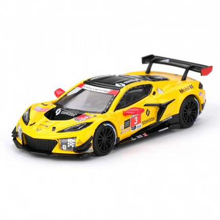 Mini GT 1/64 Chevrolet Corvette Z06 GT3 Corvette Racing by Pratt Miller Motorsports 2025 IMSA Daytona 24 Hrs