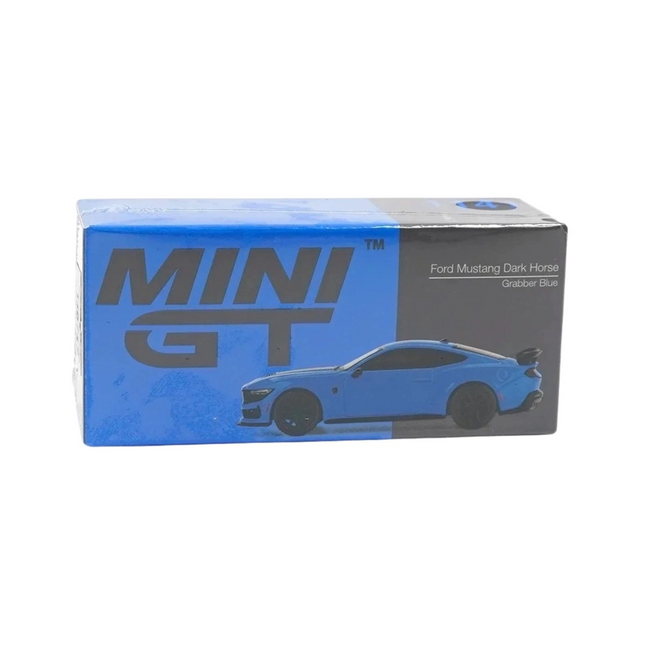 Mini GT 1/64 Ford Mustang Dark Horse 2024 Grabber Blue