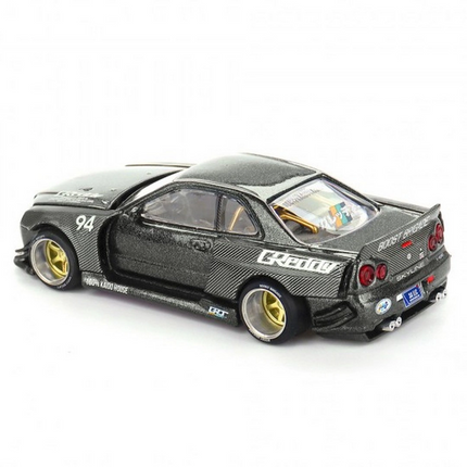 Mini GT 1/64 KaidoHouse Nissan Skyline GT-R (R34) Kaido Works GReddy V2