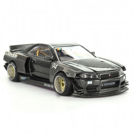 Mini GT 1/64 KaidoHouse Nissan Skyline GT-R (R34) Kaido Works GReddy V2