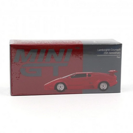 Mini GT 1/64 Lamborghini Countach 25th Anniversary Red