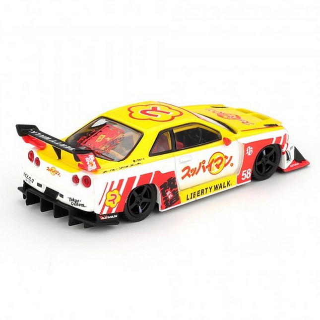 Mini GT 1/64 Nissan LB-ER34 Super Silhouette SKYLINE Suppaiman Okinawa