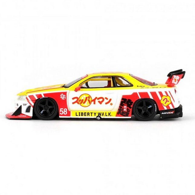 Mini GT 1/64 Nissan LB-ER34 Super Silhouette SKYLINE Suppaiman Okinawa