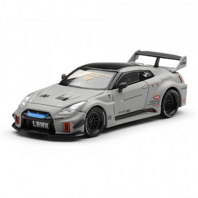 Mini GT 1/64 NISSAN LB-Silhouette WORKS GT 35GT-RR Ver.1 Matt Grey