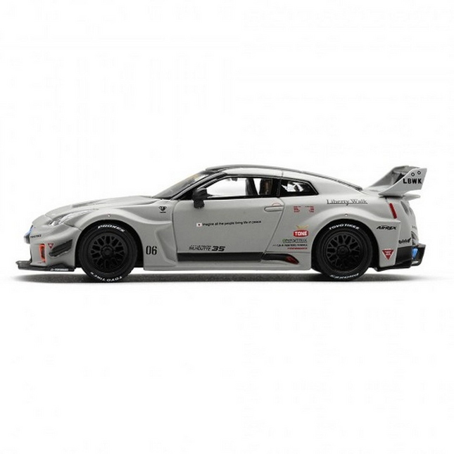 Mini GT 1/64 NISSAN LB-Silhouette WORKS GT 35GT-RR Ver.1 Matt Grey