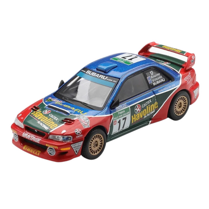 Mini GT 1/64 Subaru Impreza WRC98 2000 Rally New Zealand