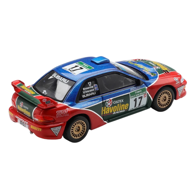 Mini GT 1/64 Subaru Impreza WRC98 2000 Rally New Zealand