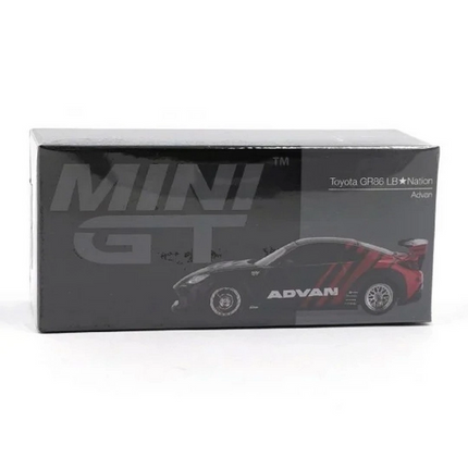 Mini GT 1/64 Toyota GR86 LB Nation Advan