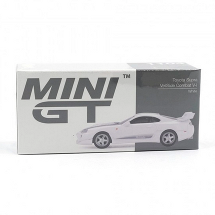 Mini GT 1/64 Toyota Supra VeilSide Combat V-I White
