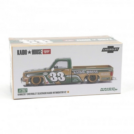 Mini GT x Kaido House 1/64 Chevrolet Silverado KAIDO Intimidator V2