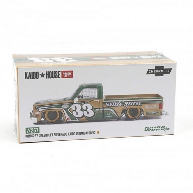 Mini GT x Kaido House 1/64 Chevrolet Silverado KAIDO Intimidator V2