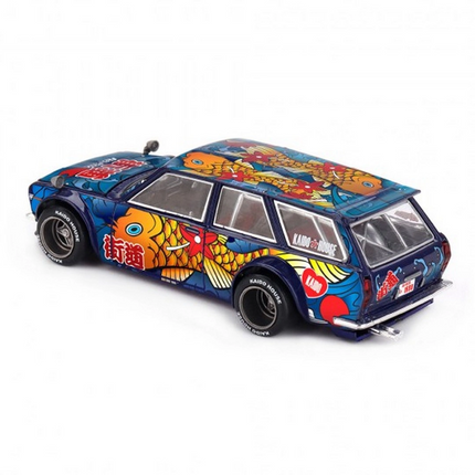 Mini GT X KaidoHouse 1/64 Datsun KAIDO 510 Wagon Koi Wagon V1
