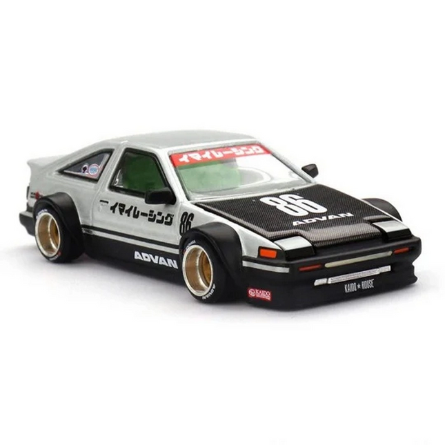 Mini GT X KaidoHouse 1/64 Toyota AE86 Sprinter Trueno Kaido Street V2