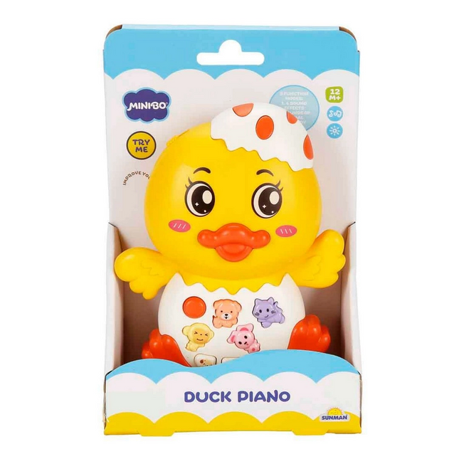 Minibo Sesli ve Işıklı Piyanolu Ördek