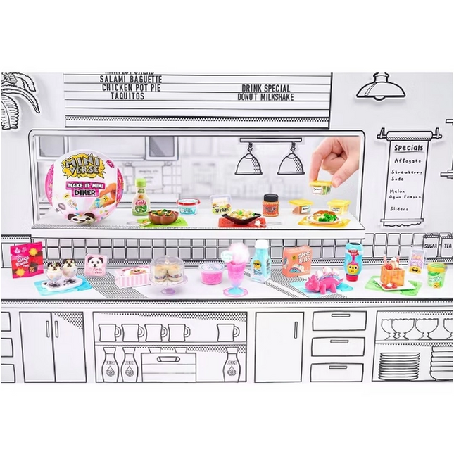 Miniverse Make It Mini Diner Series 4 Sürpriz Paket