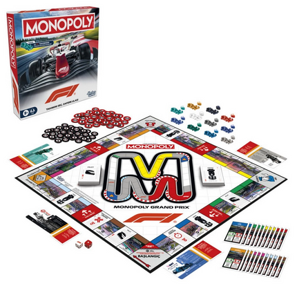 Monopoly F1 Formula Kutu Oyunu