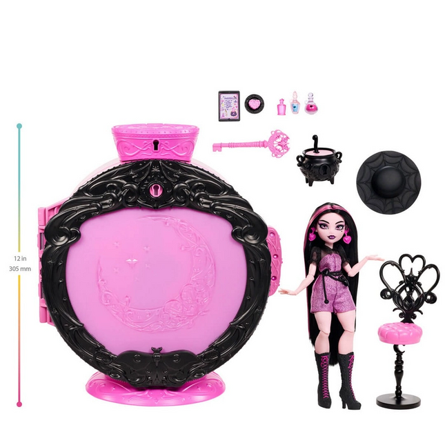 Monster High İksir Kazanı Draculaura Bebek ve Oyun Seti