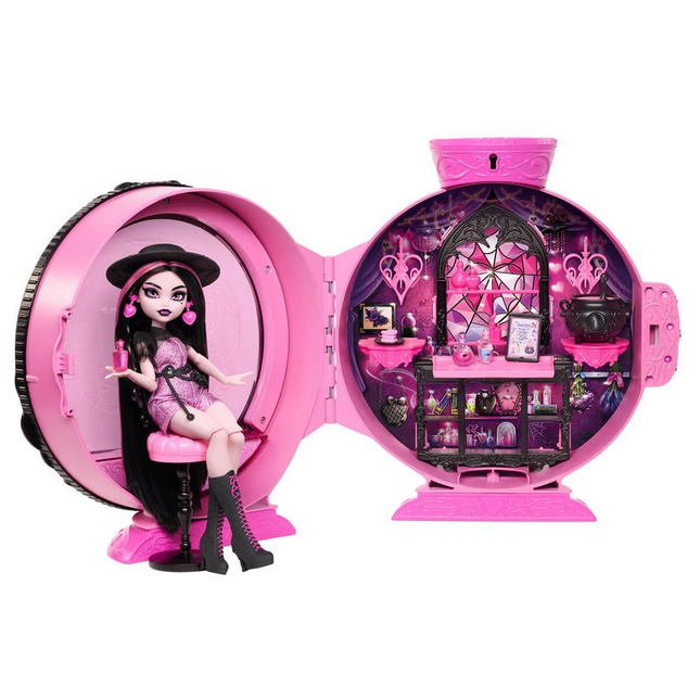 Monster High İksir Kazanı Draculaura Bebek ve Oyun Seti