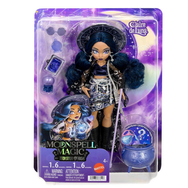 Moonspell Magic By Monster High Claire De Luna Bebek