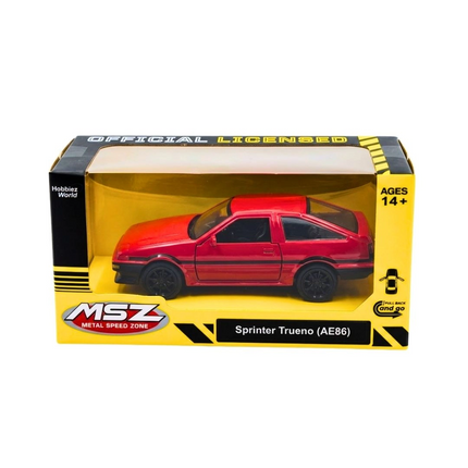 MSZ Model Araba Sprinter Trueno (AE86)
