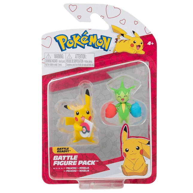 POK PKW2483 Pokemon Battle 2li Figür Noel Seri Asorti