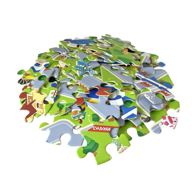 POLI ZR-913 Robocar Poli Gogo City Seri Ambar,Roy,Mark Oyun Seti