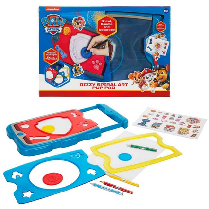 PAW Patrol Dizzy Spiral Art Pup Pad Aktivite Seti