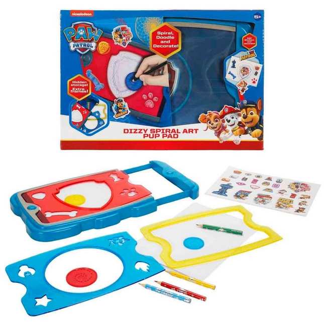 PAW Patrol Dizzy Spiral Art Pup Pad Aktivite Seti