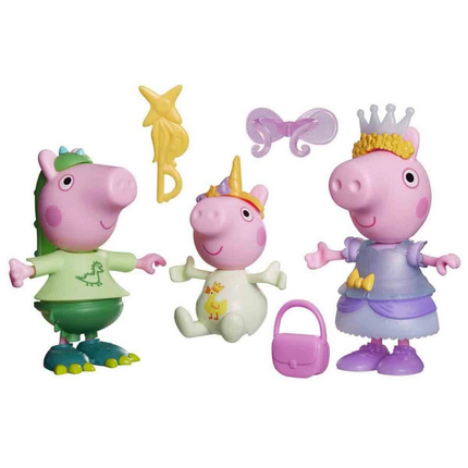 Peppa Pig Three Little Piggies Kıyafet Değiştirme Oyun Seti