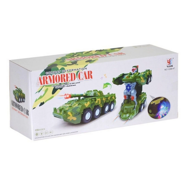 Pilli Robot Olan Tank