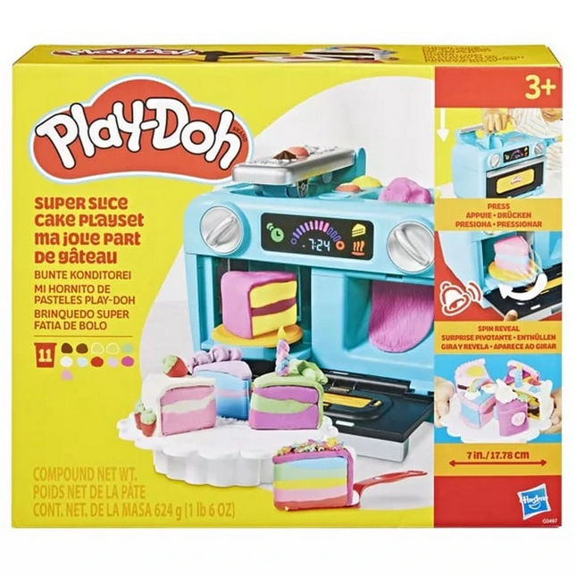Play-Doh Süper Dilimli Kek Oyun Seti G0497