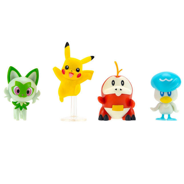 Pokemon Battle 4'lü Figür Set