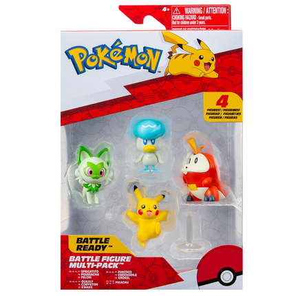 Pokemon Battle 4'lü Figür Set