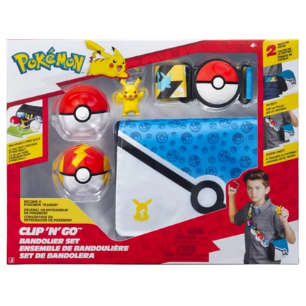 Pokemon Clip 'N' Go Bandolier Büyük Set Asorti