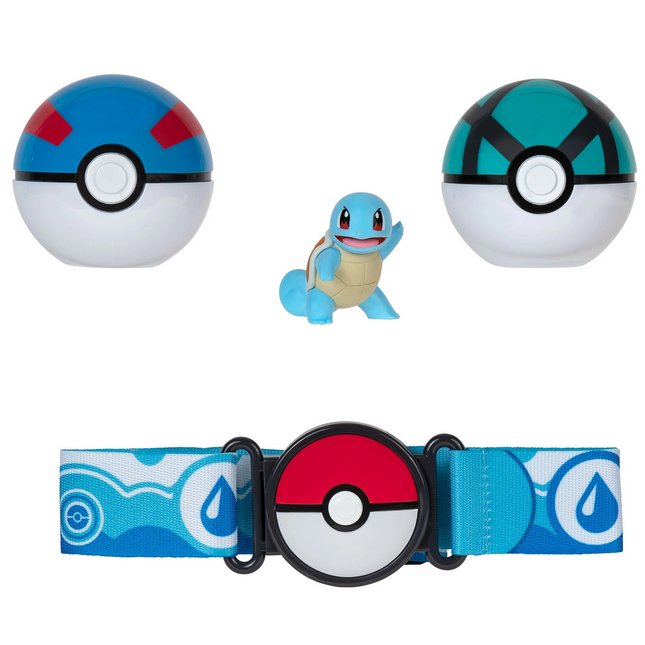 Pokemon Clip 'N' Go Pokeball Kemer ve Figür Seti