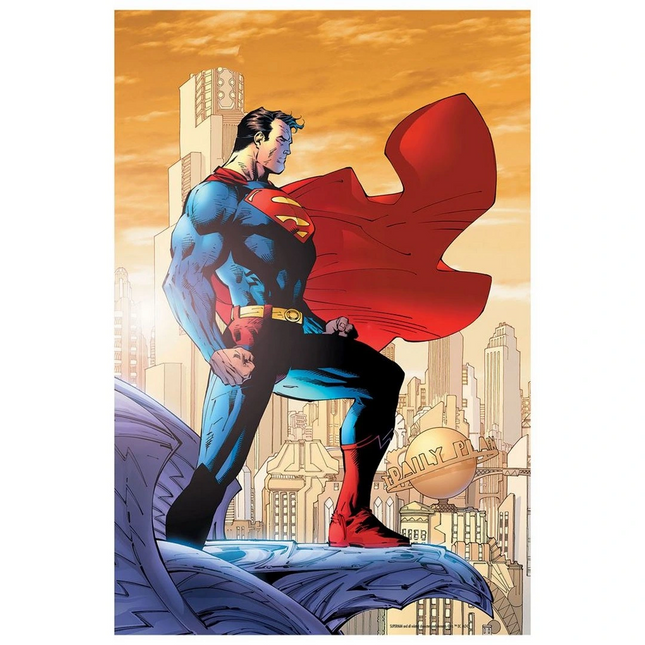 Prime 3D Yetişkin Puzzle 300 Parça ve Superman Figür