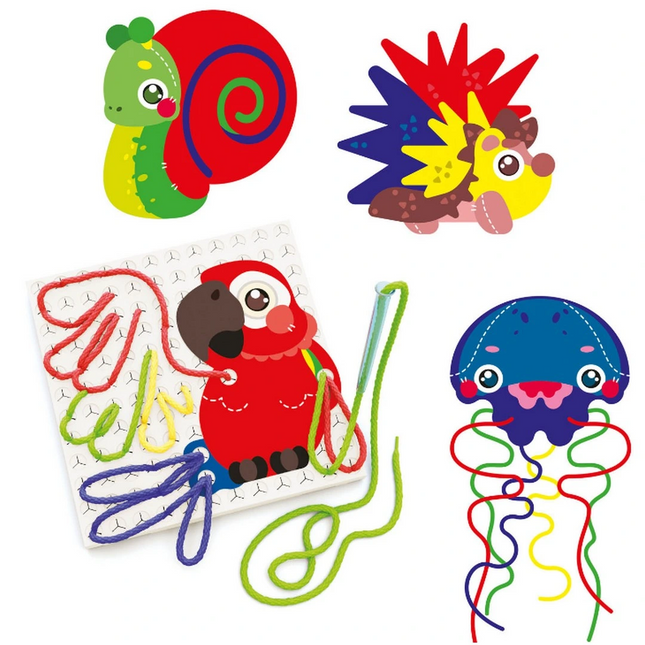 Quercetti  Fanta Filo Zoo Örgü Hobi Seti