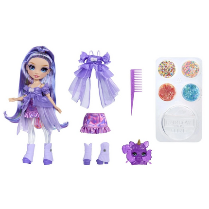 Rainbow High Parıltılar ve Slime Bebekleri