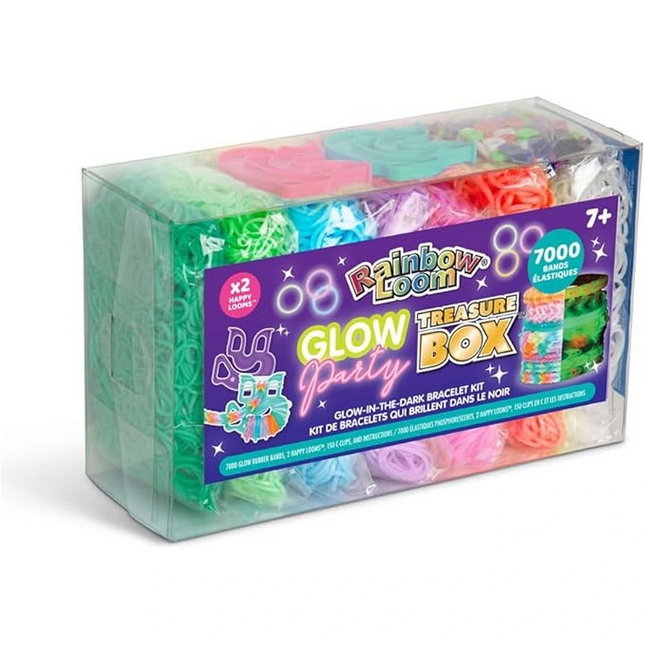Rainbow Loom Karanlıkta Parlayan Hazine Kutusu