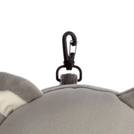 Relaxeazzz Koala Şeklinde Peluş Seyahat Yastığı ve Göz Maskesi