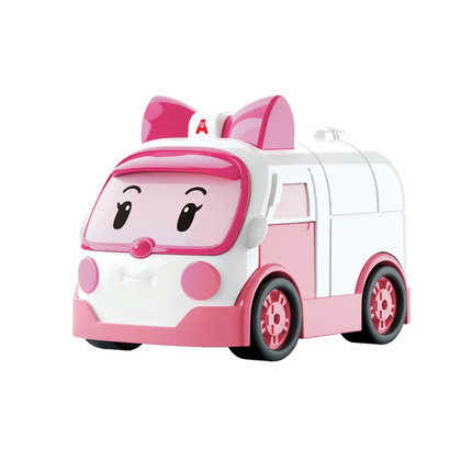 Robocar Poli Mini Kasabanın Kurtarma Araçları 4'lü