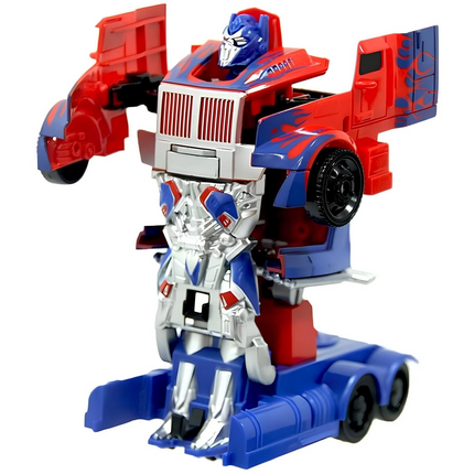 Robot Olan Araba Mavi Kırmızı CN1999