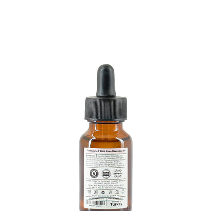 Luxy Bio Rose Face Oil Calms Hydrates Protects All Skin Types 1 oz / 30 ml and 0.17 oz 5ml Travel Size