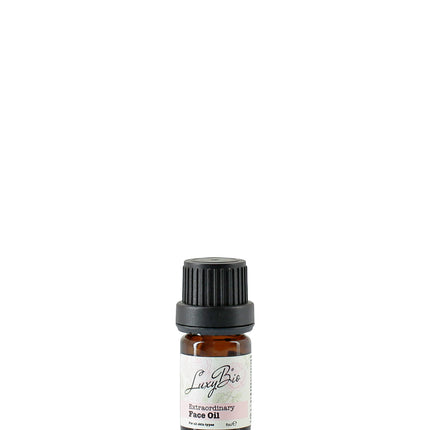 Luxy Bio Rose Face Oil Calms Hydrates Protects All Skin Types 1 oz / 30 ml and 0.17 oz 5ml Travel Size