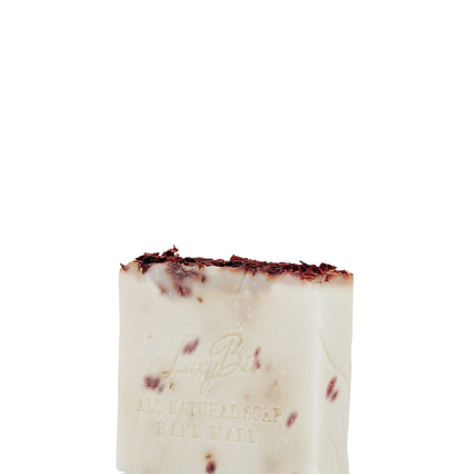 Luxy Bio Natural Rose Skin Care Soap Purufying Firming Moisturer Natural Peeling 3.50 oz / 100 grams