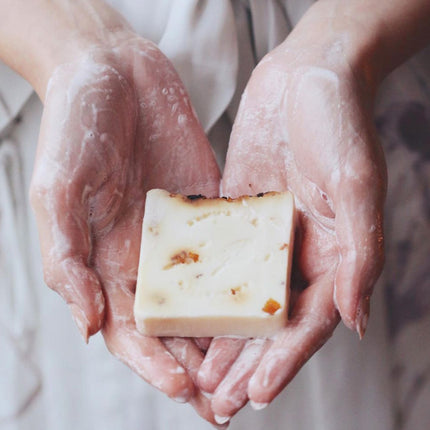 Luxy Bio Natural Rose Skin Care Soap Purufying Firming Moisturer Natural Peeling 3.50 oz / 100 grams