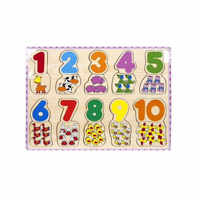 1006609  Tahta   Bultak Rakamlar Hayvanlı