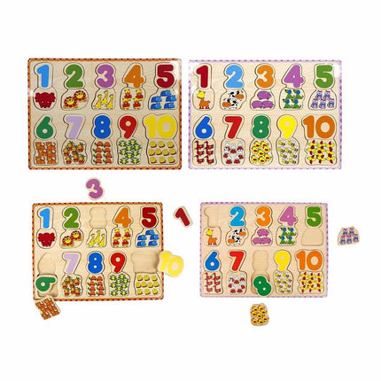 1006609  Tahta   Bultak Rakamlar Hayvanlı