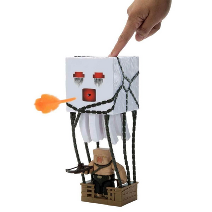 Sesli Minecraft Filmi Blast Attack Ghast Aksiyon Figürü Oyun Seti